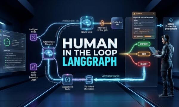 7 Powerful Human in the Loop LangGraph Patterns for Reliable AI Agents Human in the loop LangGraph AI Agent approval workflow