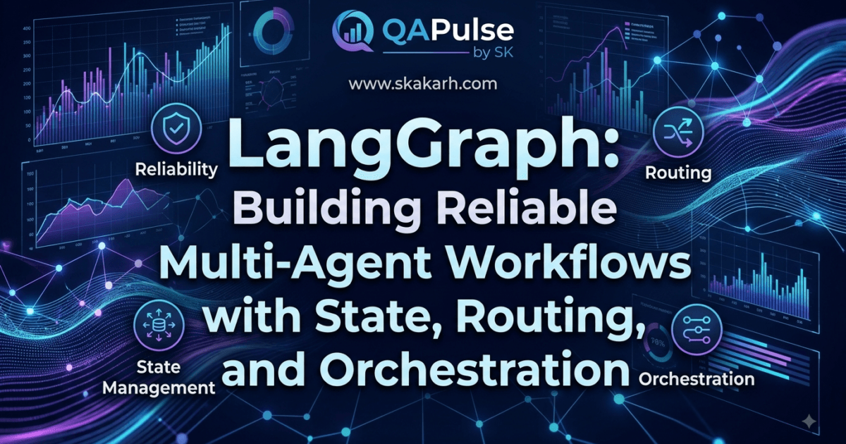LangGraph: Building Reliable Multi-Agent Workflows with State, Routing, and Orchestration 1 LangGraph: Building Reliable Multi-Agent Workflows with State, Routing, and Orchestration
