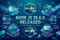 Node.js 26.6.0 Released: New Test Runner Features & Upgrade Guide Node.js 26.6.0 Released showing Test Runner improvements, FFI enhancements, bug fixes, and upgrade guidance for QA Engineers