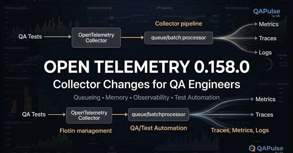 OpenTelemetry 0.158.0: Queueing, Memory Safety and QA Observability Improvements