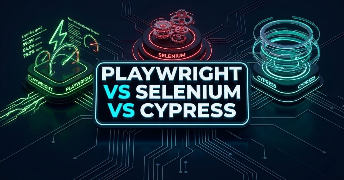 Playwright vs Selenium vs Cypress: 5 Best Architecture Secrets