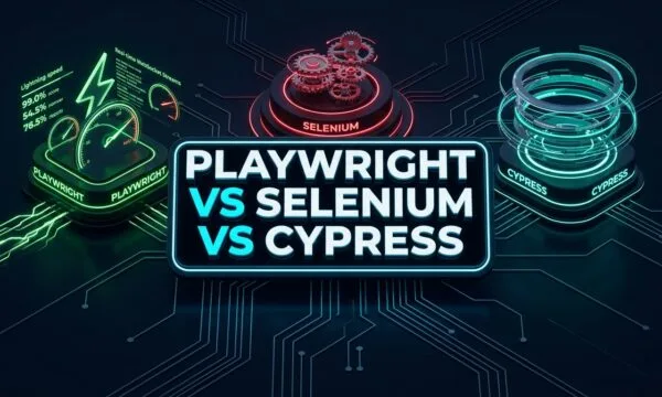 Playwright vs Selenium vs Cypress: 5 Best Architecture Secrets Playwright vs Selenium vs Cypress Architecture Benchmark Diagram