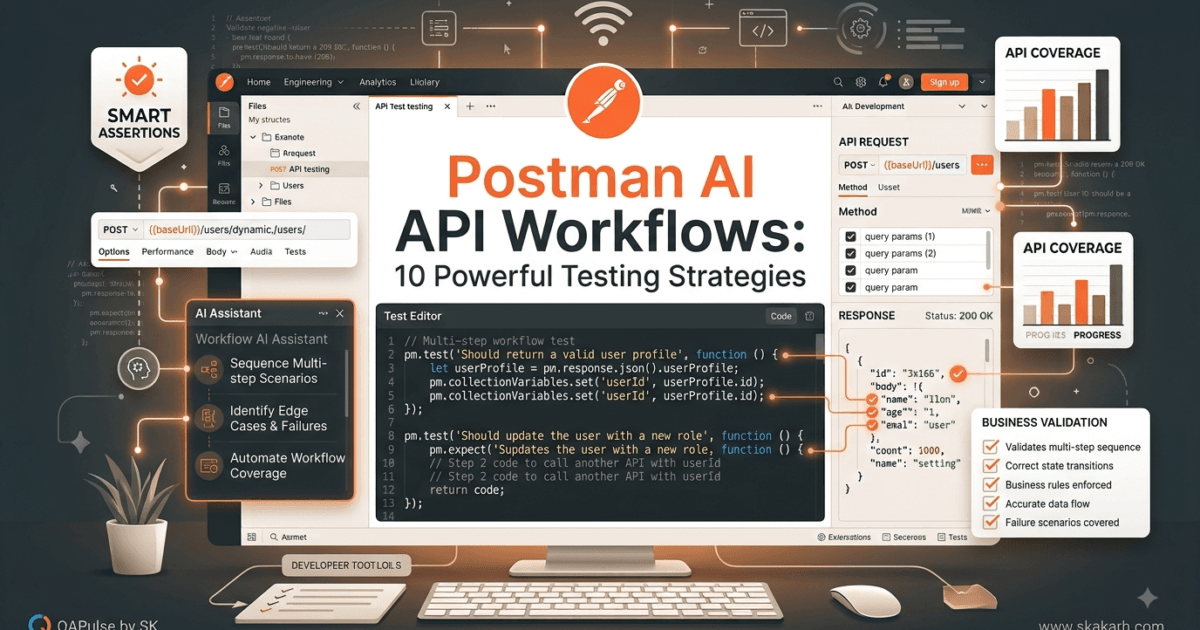 Postman AI API Workflows: Automate Smarter Multi-Step Testing