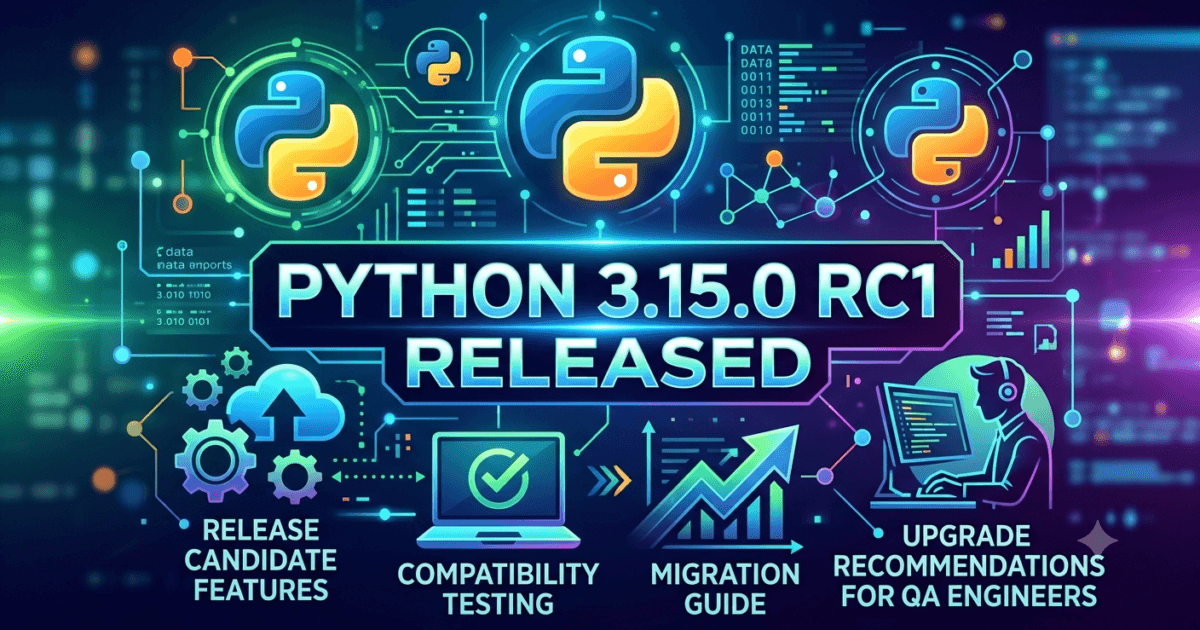 Python 3.15.0 RC1 Released: New Features, Changes & Upgrade Guide 1 Python 3.15.0 RC1 Released: New Features, Changes & Upgrade Guide
