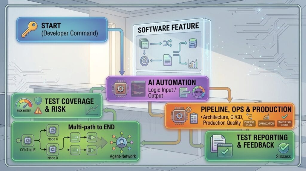 QA Engineer vs SDET vs Quality Engineer: What’s the Difference? 3 QA Engineer and SDET workflow diagram of work