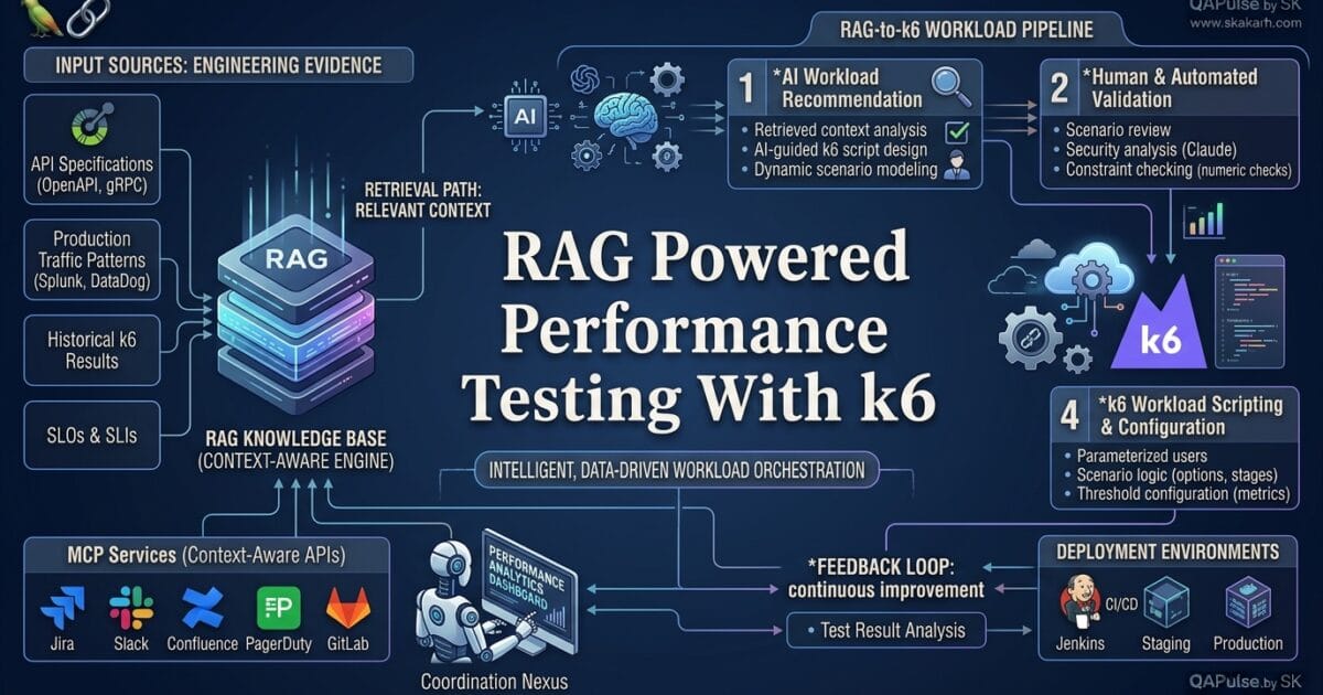 RAG Powered Performance Testing: Make k6 Tests Smarter With Real API Behavior 1 RAG Powered Performance Testing: Make k6 Tests Smarter With Real API Behavior