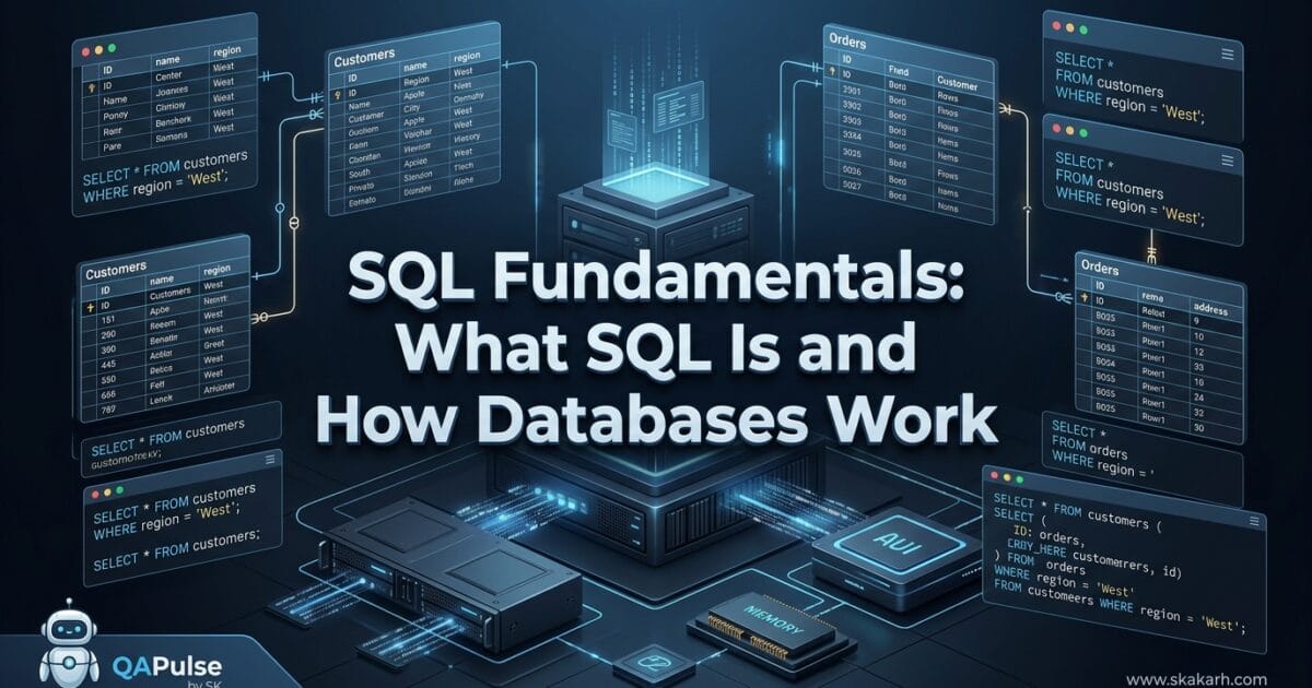 SQL Fundamentals: What is SQL and How Databases Work