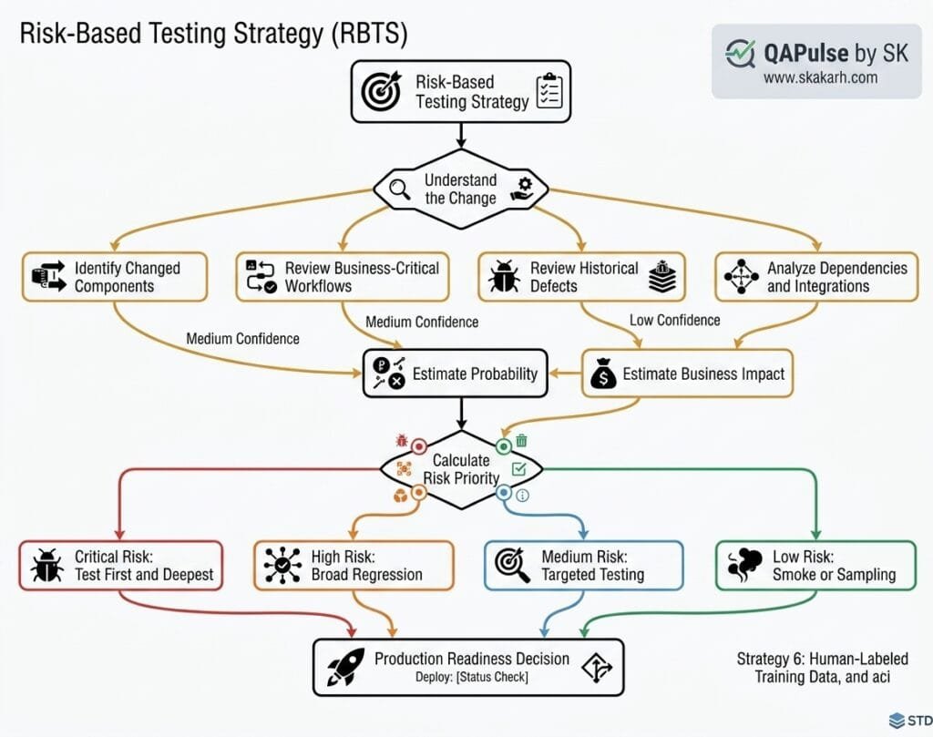 Risk-Based Testing Strategy Understand the Change