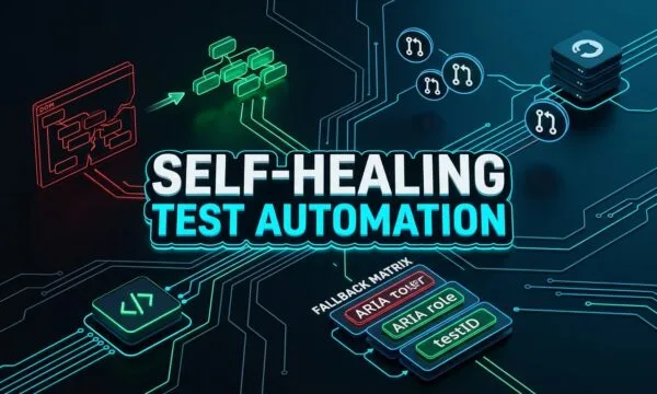Self-Healing Test Automation Fallback Locator Architecture
