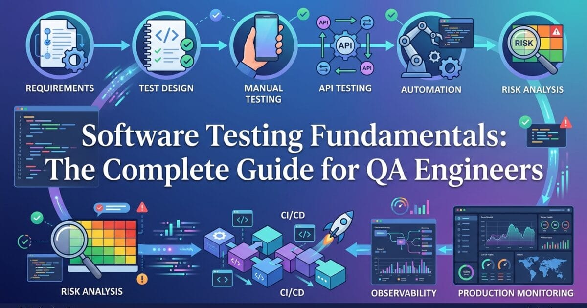 QA Engineer’s Handbook: Essential Software Testing Fundamentals