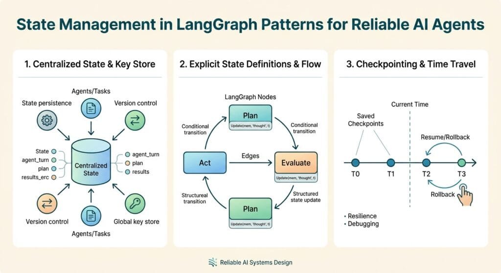 State Management in LangGraph: 6 Powerful Patterns for Reliable AI Agents State Management in LangGraph Patterns for Reliable AI Agents