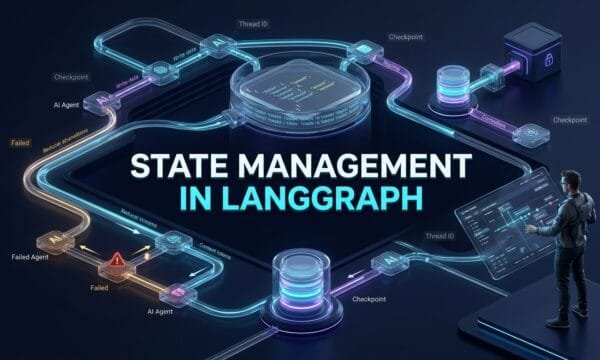 State Management in LangGraph: 6 Powerful Patterns for Reliable AI Agents State management in LangGraph Agent workflow with reducers and checkpoints