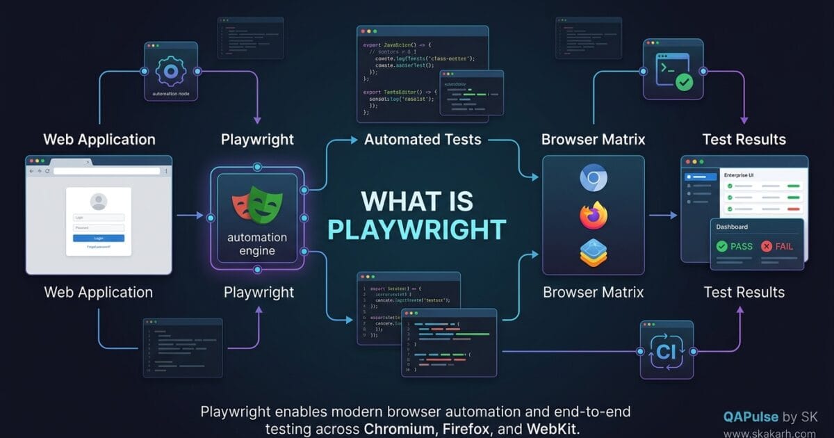 What is Playwright? A Powerful Guide to Modern Web Testing and QA Engineers 1 What is Playwright? A Powerful Guide to Modern Web Testing and QA Engineers