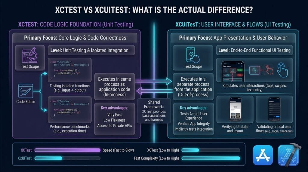 XCTest vs XCUITest: What is the Actual Difference