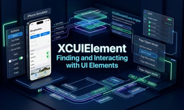 XCUIElement finding and interacting with iOS UI elements in XCUITest