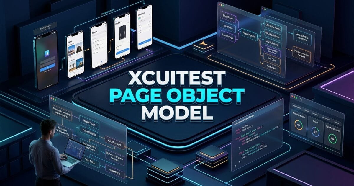 XCUITest Page Object Model: Build Maintainable iOS UI Tests with Swift XCUITest Page Object Model: Build Maintainable iOS UI Tests with Swift