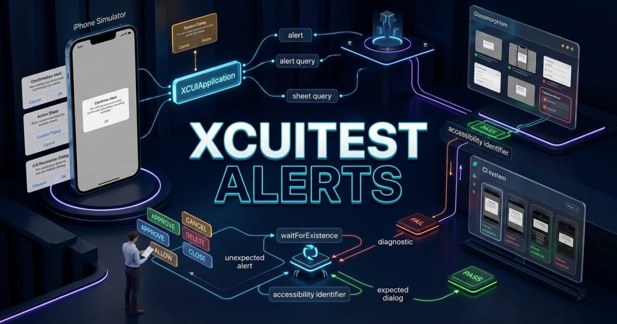 XCUITest Alerts: Handling Alerts, Sheets, Pop-Ups and System Dialogs