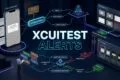 XCUITest Alerts: Handling Alerts, Sheets, Pop-Ups and System Dialogs XCUITest alerts handling iOS dialogs pop-ups sheets and system permissions