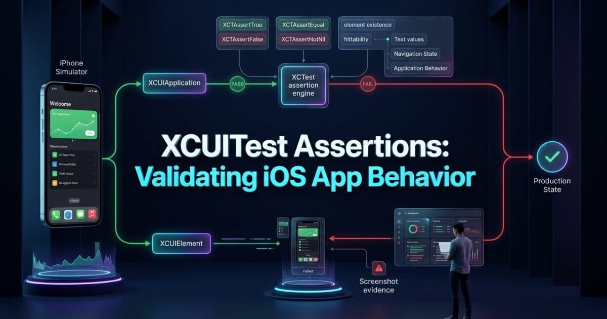 XCUITest Assertions: Validating iOS App Behavior XCUITest Assertions: Validating iOS App Behavior