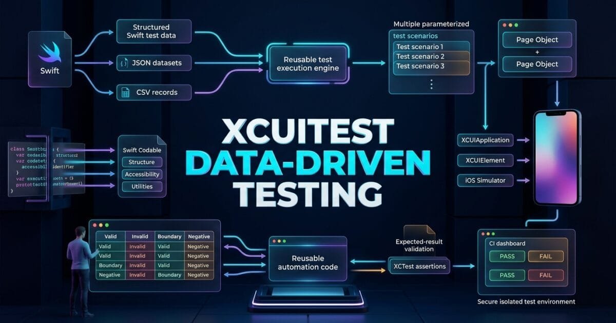 XCUITest Data-Driven Testing: Build Scalable iOS UI Tests with Swift