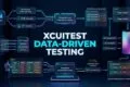 XCUITest data-driven testing architecture with Swift datasets and reusable iOS UI automation