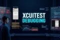 XCUITest debugging workflow for diagnosing failed iOS UI tests