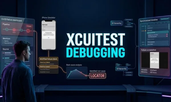 XCUITest Debugging: A SDET Guide to Diagnosing Failed iOS UI Tests XCUITest debugging workflow for diagnosing failed iOS UI tests