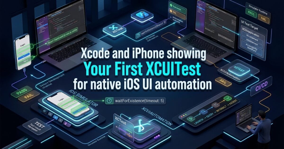 Your First XCUITest: Building a Basic iOS UI Test Your First XCUITest: Building a Basic iOS UI Test
