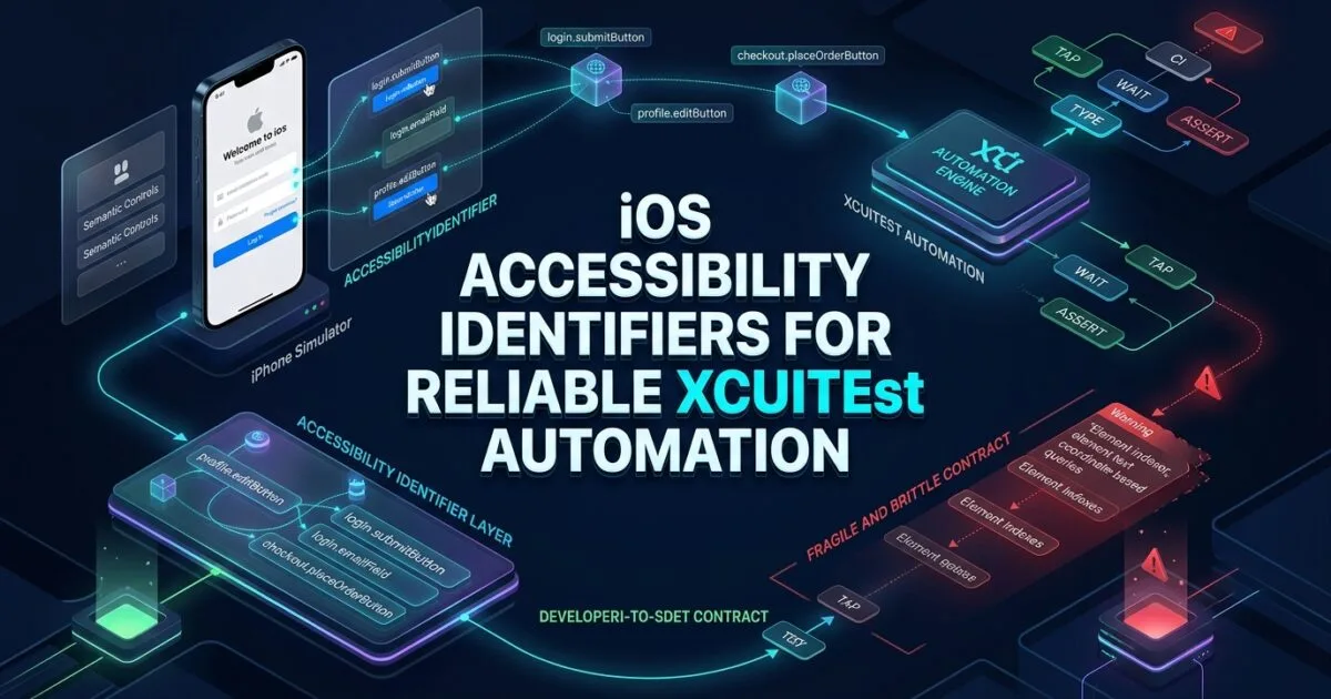 iOS Accessibility Identifiers: Build Reliable XCUITest Automation