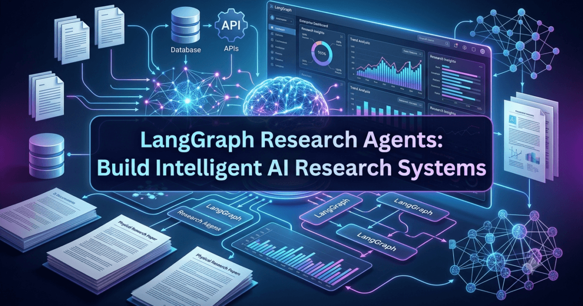 LangGraph Research Agents: Building AI Systems That Retrieve, Analyze, and Reason with Information