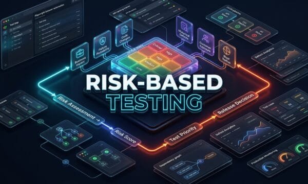 Risk-based testing risk matrix QA test prioritization