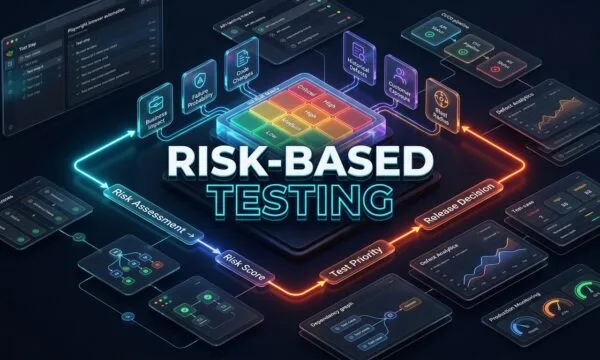 Risk-based testing risk matrix QA test prioritization