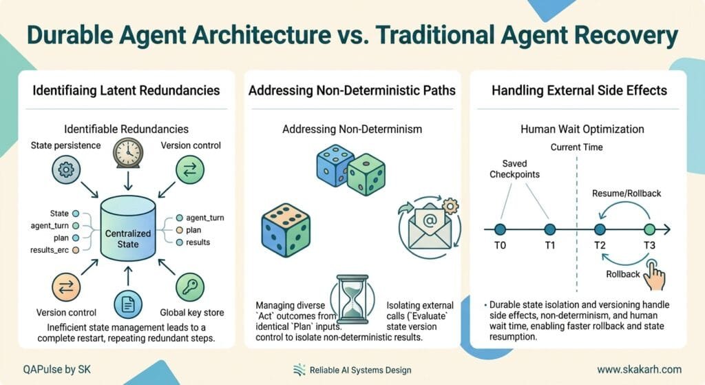Why AI agents need durable execution infographic