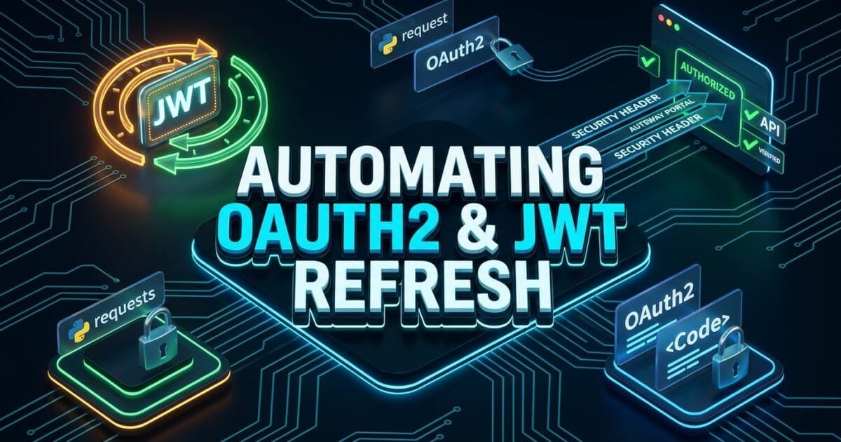 Automating OAuth2 and JWT Refresh: 7 Best API Secrets Automating OAuth2 and JWT Refresh: 7 Best API Secrets