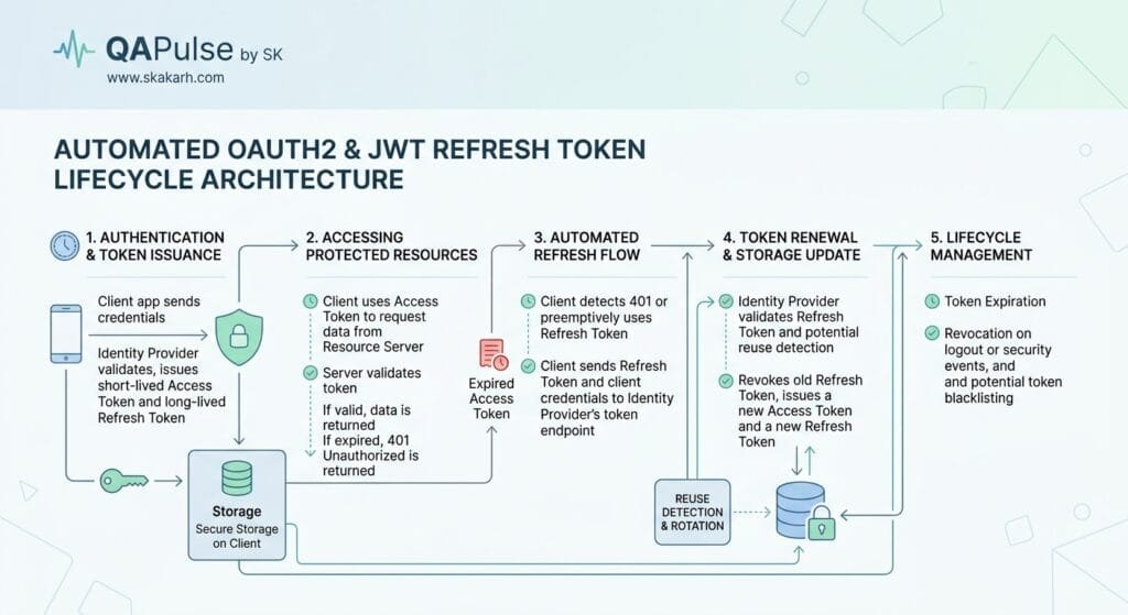 Automating OAuth2 and JWT Refresh: 7 Best API Secrets Automating OAuth2 and JWT Refresh Token Lifecycles Architecture