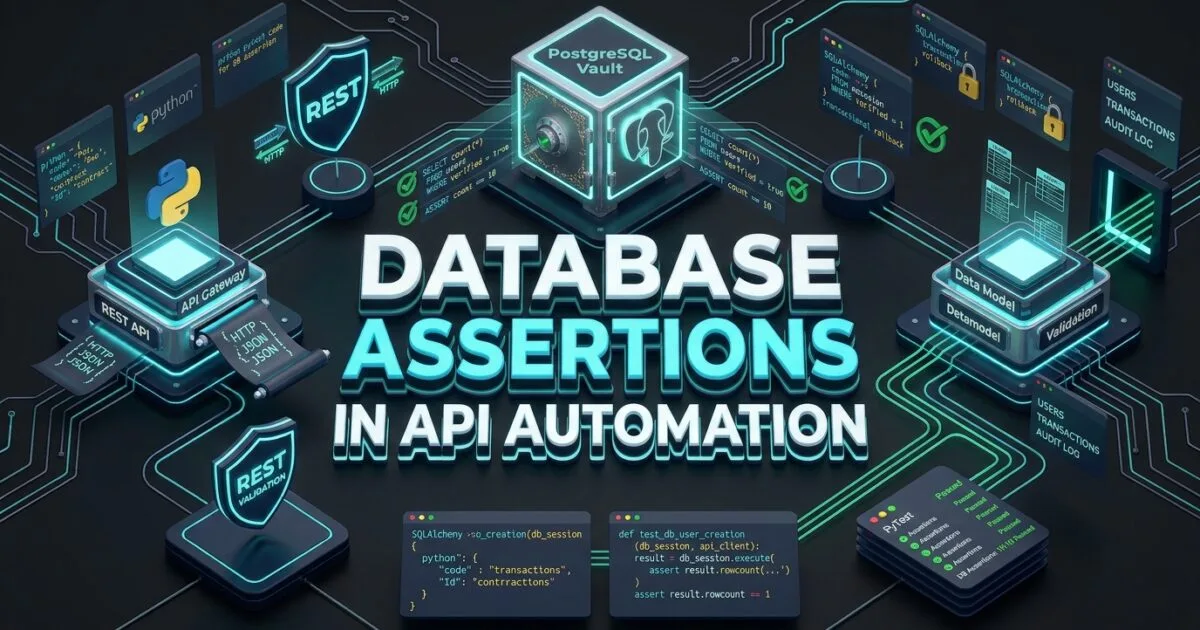 Database Assertions in API Automation: 7 Best Postgres Tips Database Assertions in API Automation: 7 Best Postgres Tips