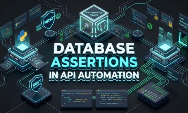 DATABASE ASSERTIONS IN API AUTOMATION