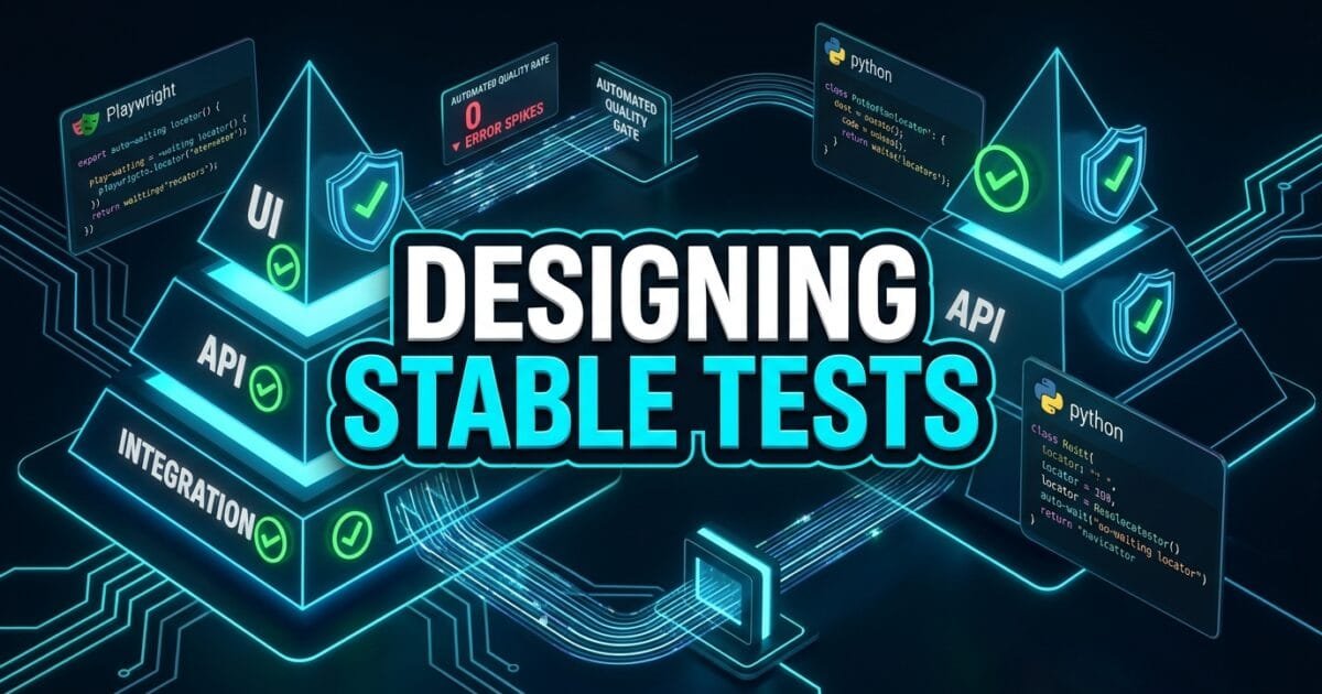 Designing Stable Tests: 7 Best UI, API & Integration Secrets Designing Stable Tests: 7 Best UI, API & Integration Secrets