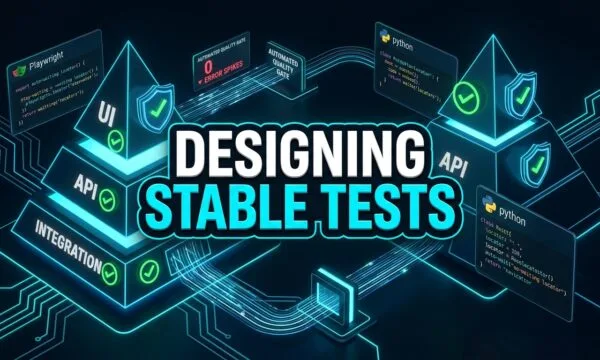 Designing Stable Tests: 7 Best UI, API & Integration Secrets DESIGNING STABLE TESTS