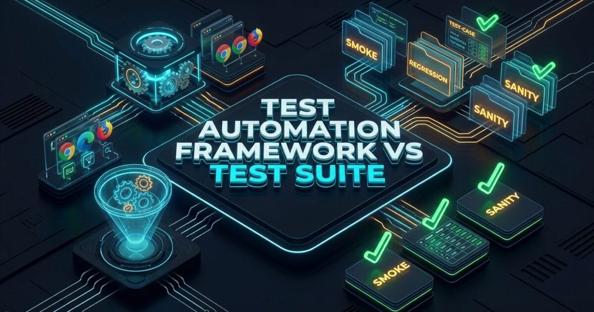 Test Automation Framework vs Test Suite: 7 Powerful Truths Test Automation Framework vs Test Suite: 7 Powerful Truths