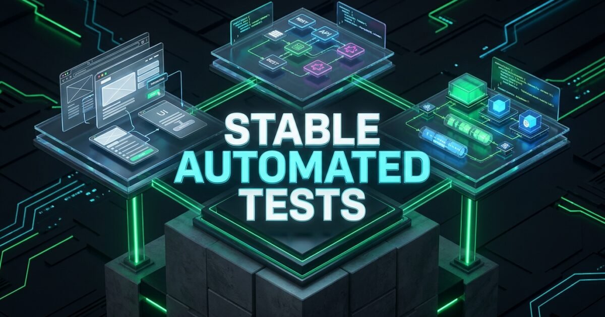 Stable Automated Tests: A Powerful Guide to UI, API & Integration Stable Automated Tests: A Powerful Guide to UI, API & Integration
